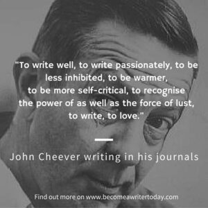 John Cheever quote