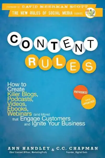 Reglas del contenido, de Ann Handley y C.C. Chapman