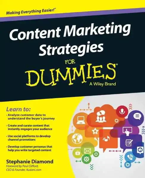 Estrategias de marketing de contenidos para tontos, de Stephanie Diamond