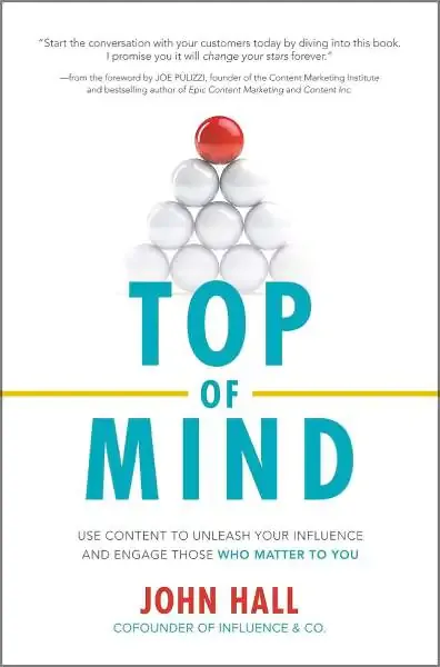 Top of Mind (PB), de John Hall