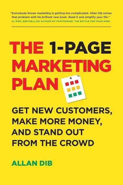 El plan de marketing de 1 página de Allan Dib