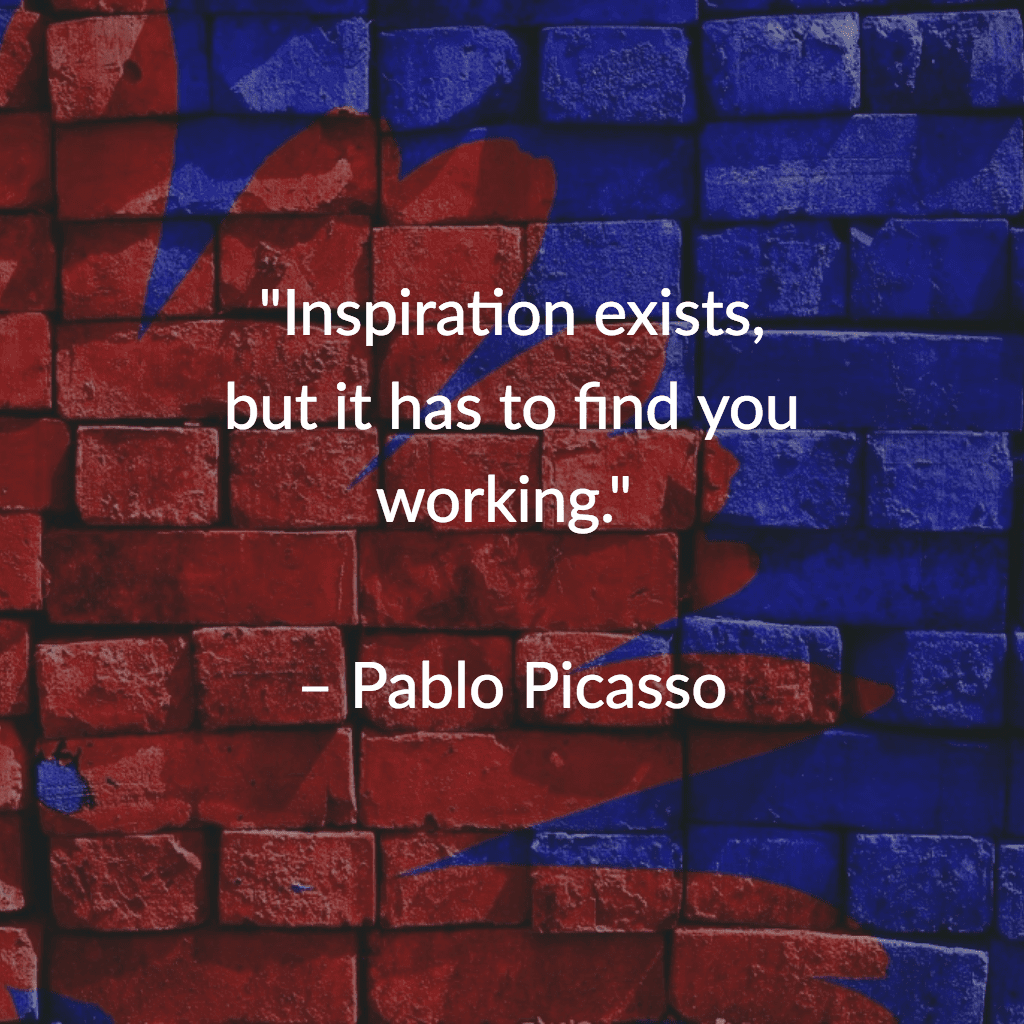 Pable Picasso quote