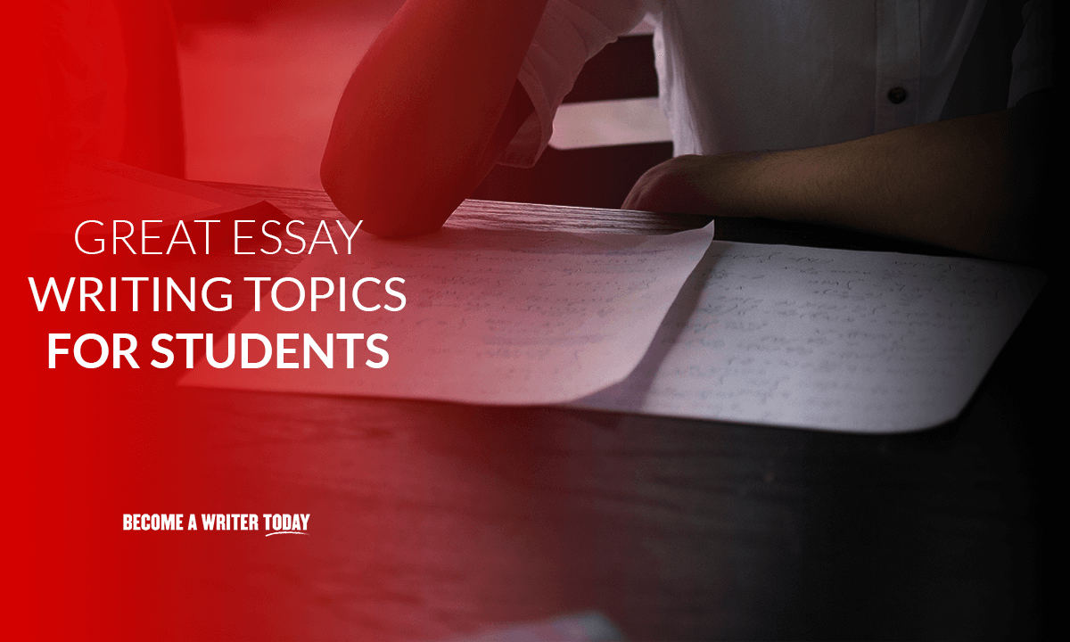 essay ideas for highschool students