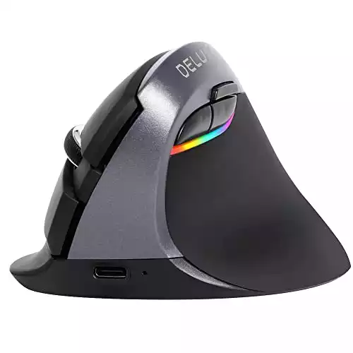 DeLUX Wireless Vertical Mouse