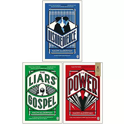 Naomi Alderman Collection 3 Books Set (Disobedience, The Liars Gospel, The Power)