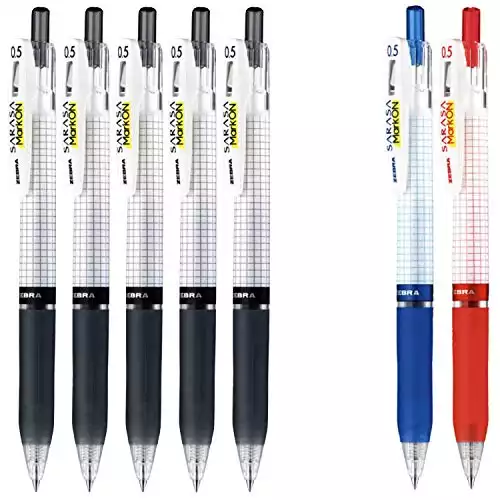 Zebra Sarasa Mark On Gel Ink Ballpoint Pens