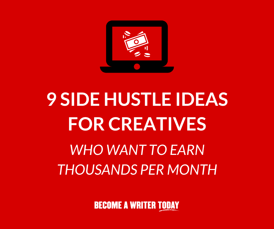 Side Hustle Ideas For Creatives - Feature