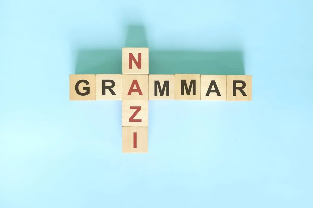 What is a grammar nazi?