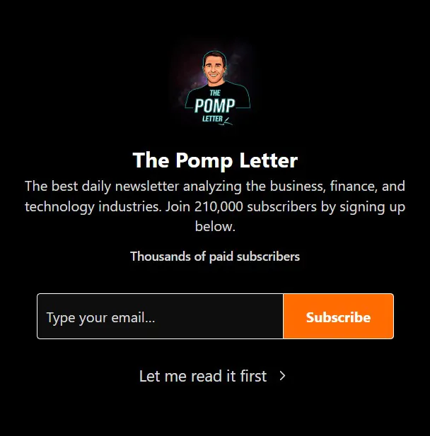 The Pomp Letter By Anthony Pompliano