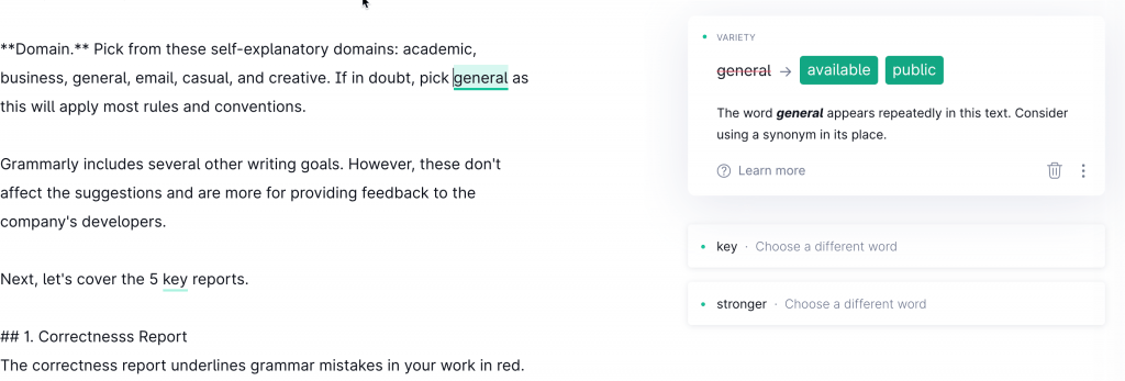 Grammarly engagement report