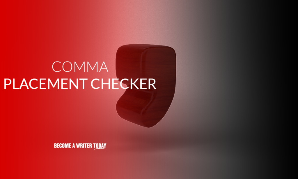Comma placement checker