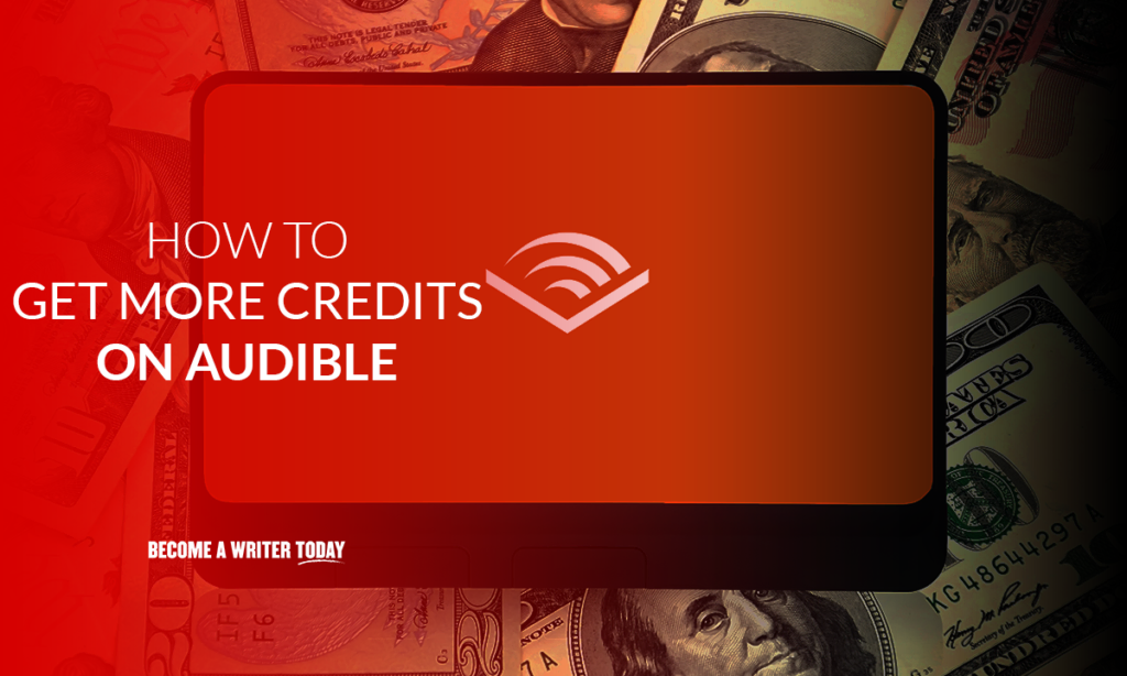 How to get more credits on Audible