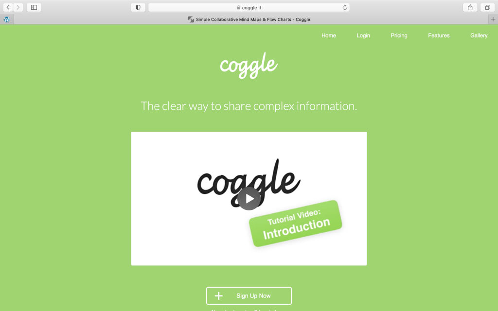Software for Brainstorming: Coggle