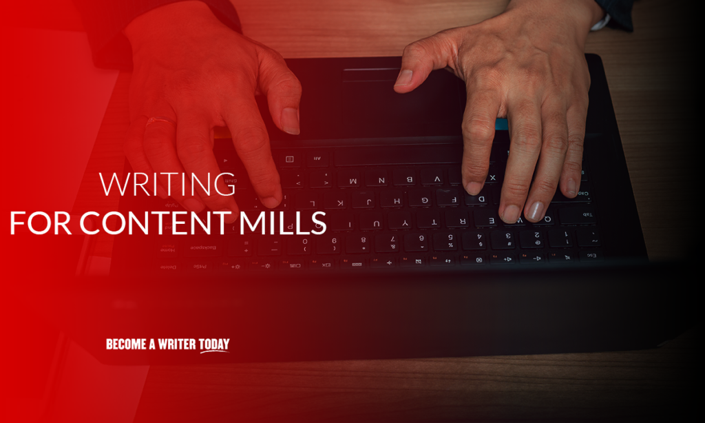 Writing for content mills