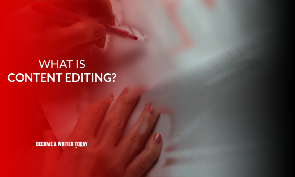 What is content editing 9 key tasks