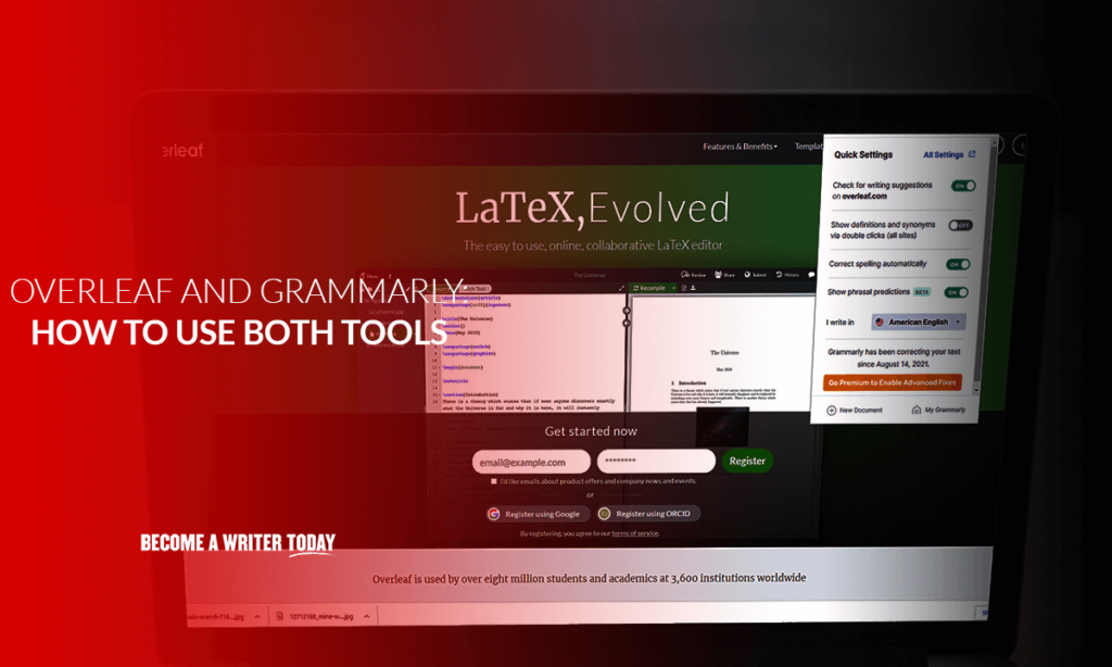 Overleaf and Grammarly: How to use both tools?