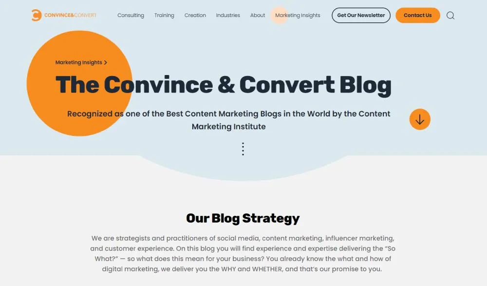 The Convince & Convert Blog