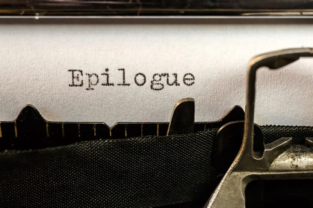 What is an epilogue?