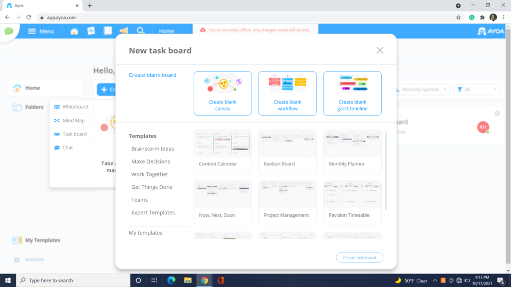 Ayoa review: Task boards