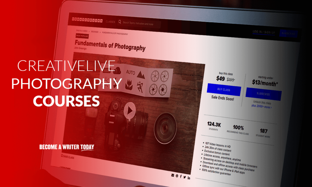 CreativeLive photography courses