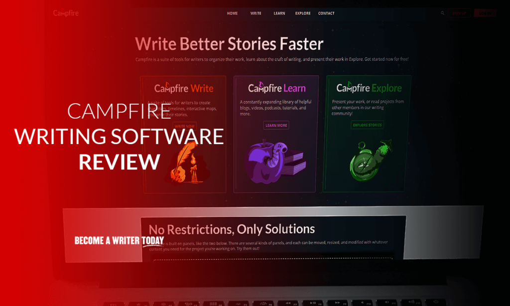 Campfire writing software review