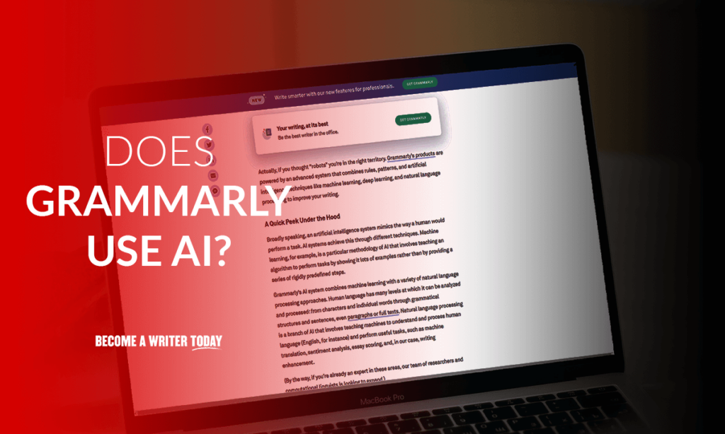 Does Grammarly use AI?