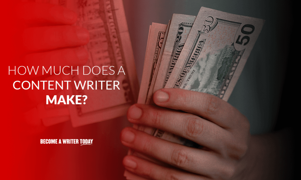 How much does a content writer make?