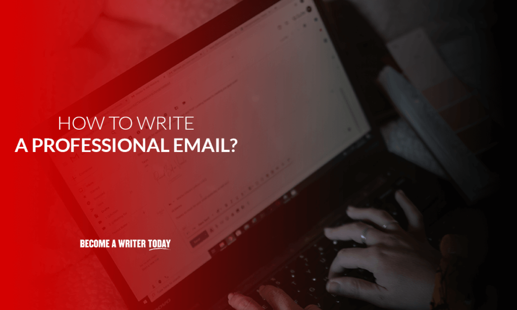 How to write a professional email?
