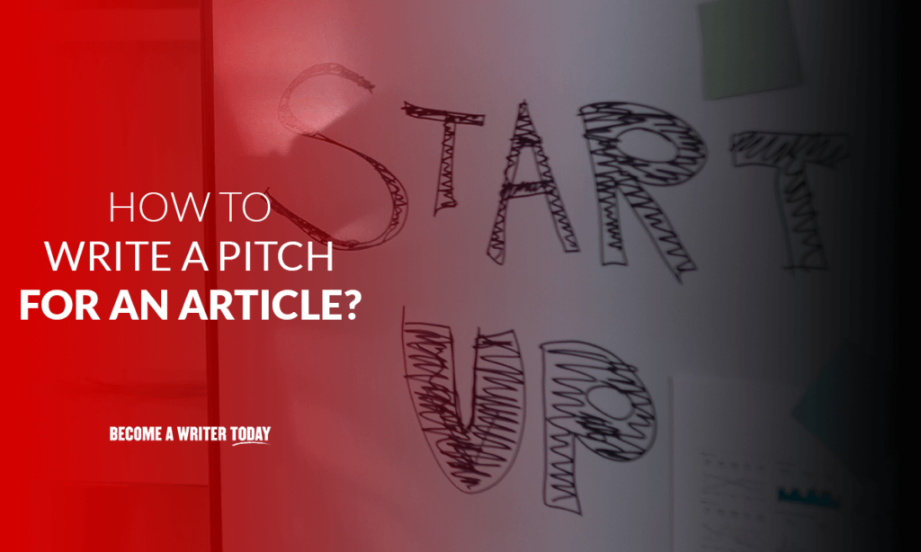 How to write a pitch for an article?