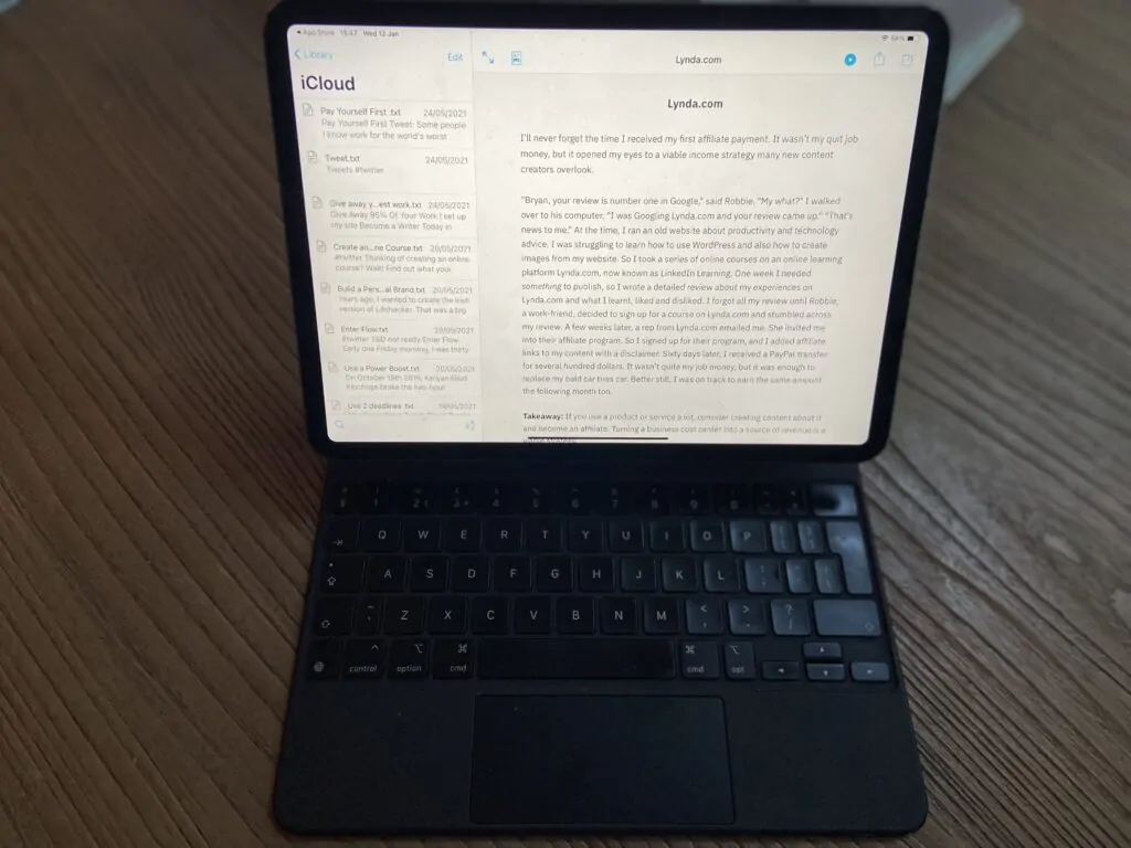 iA writer mobile review