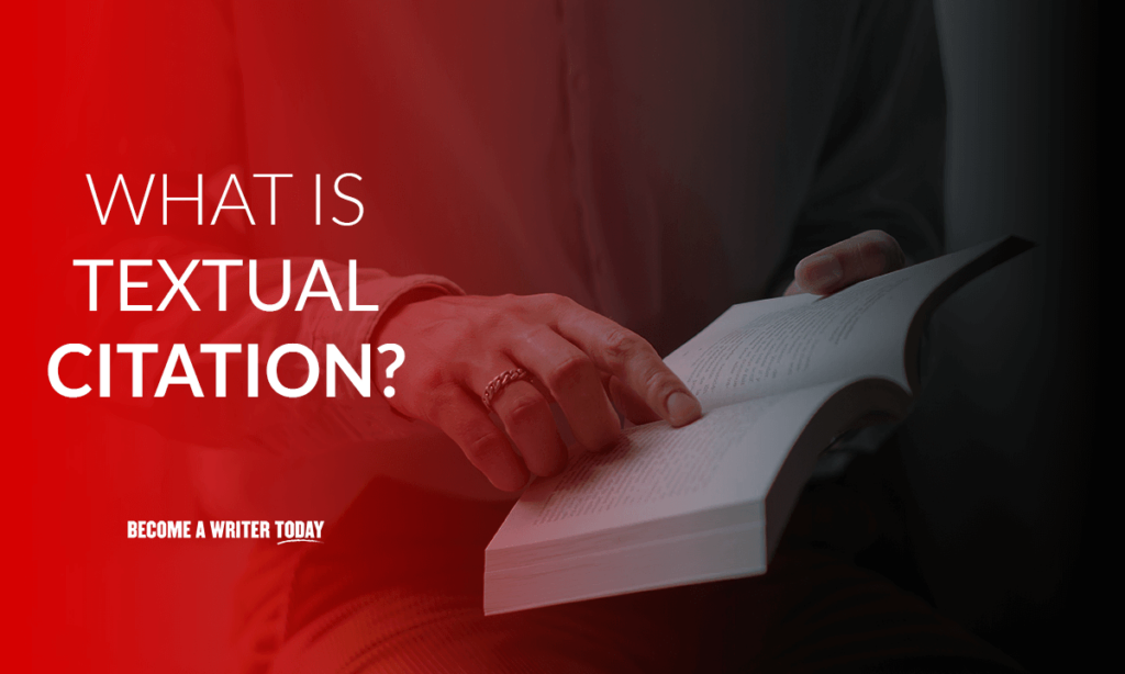 What is textual citation?