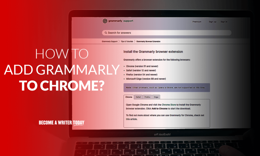 How to add Grammarly to Chrome?