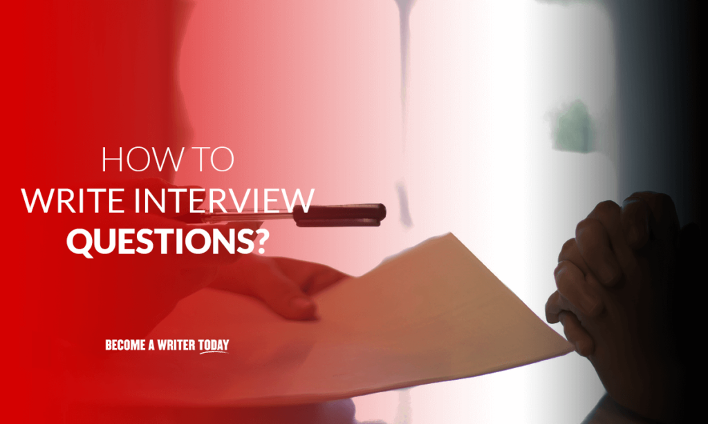 How to write interview questions?