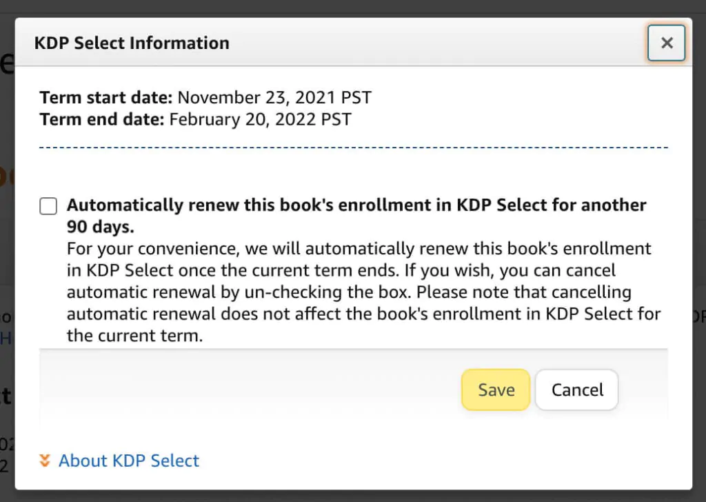 Unenroll from Amazon kindle unlimited