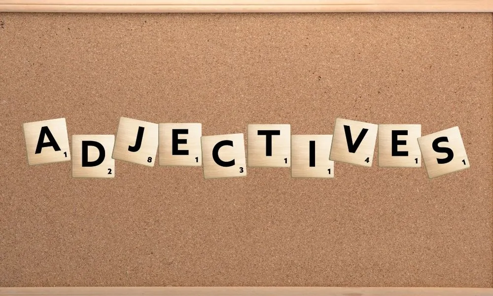 How to use adjectives correctly?