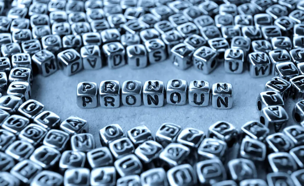 Why use pronouns