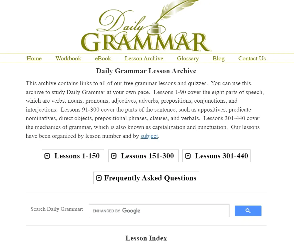 The Daily Grammar
