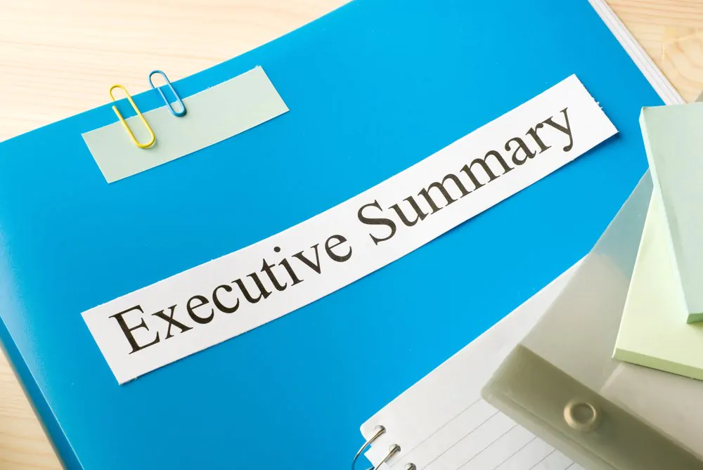 How to Write a Business Report: Craft the executive summary