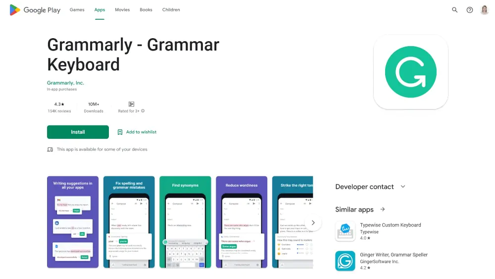 Best Grammar Checker for Android Users: Grammar keyboard
