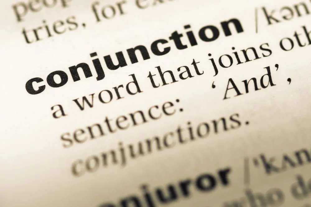 List of Conjunction Words