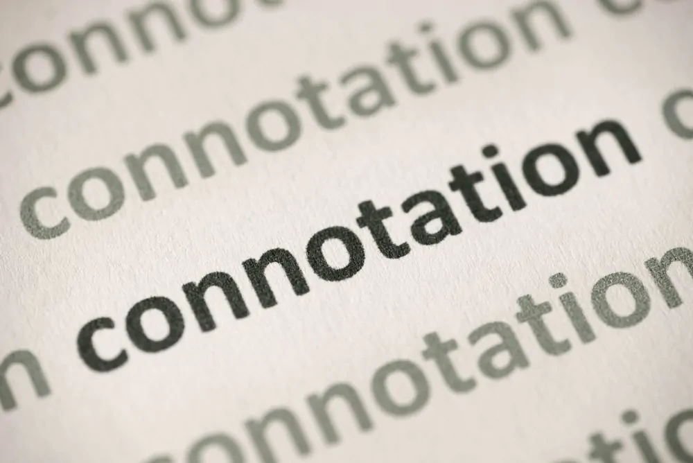 List of connotative words