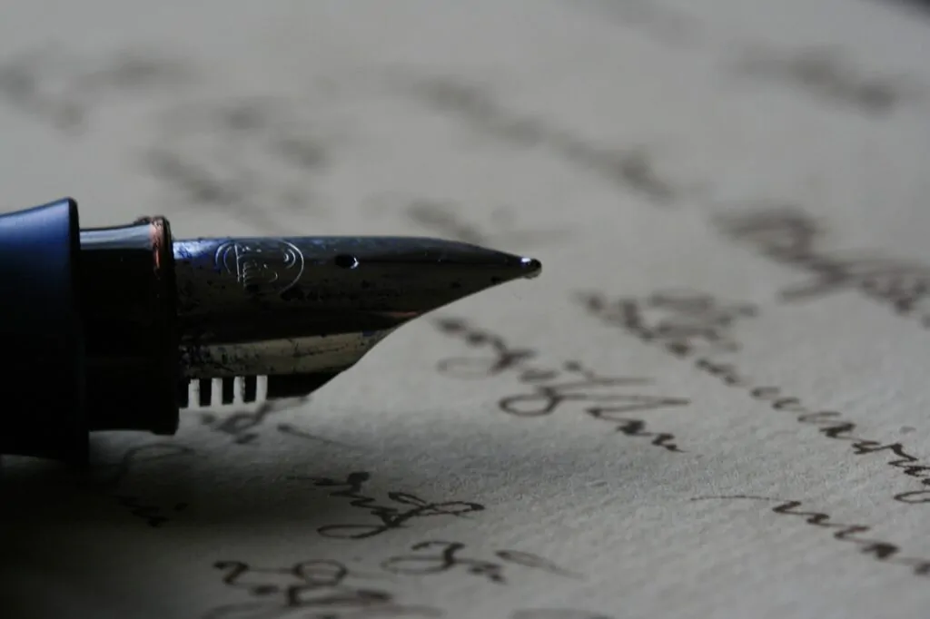 Why write with a fountain pen? It'll improve your handwriting