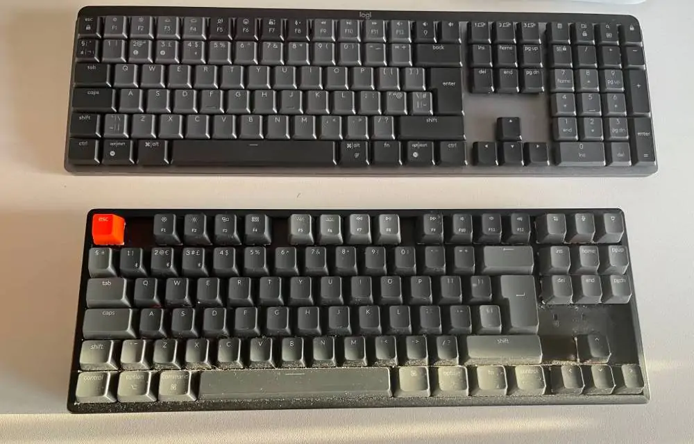 Best Keyboard For Writers: Logitech Mechanical vs the Keychron K10