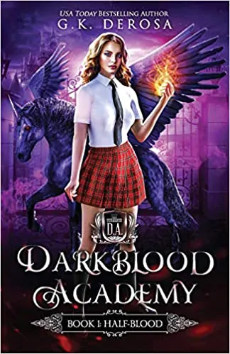 Book cover of Half-Blood by G.K. DeRosa