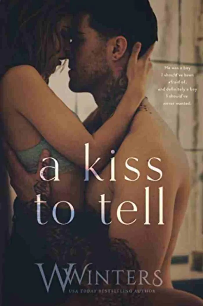 Book cover of A Kiss to Tell by Willow Winters