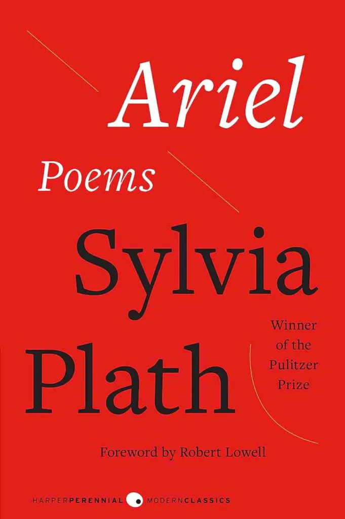 Poem cover of Ariel by Sylvia Plath