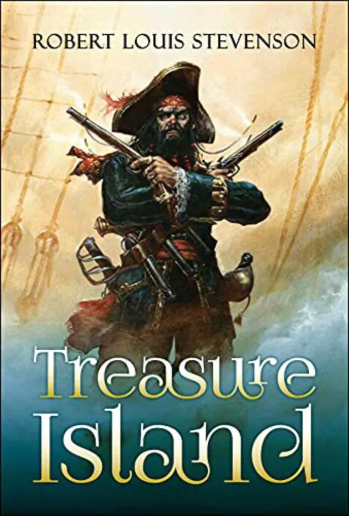 Book cover of Treasure Island by Robert Louis Stevenson