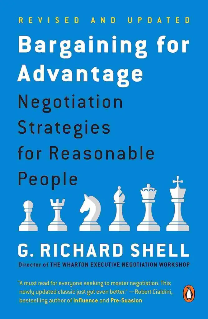 Book cover of Bargaining For Advantage by G. Richard Shell 