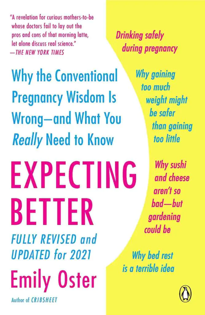 Book cover of Expecting Better by Emily Oster