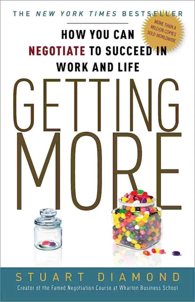 Book cover of Getting More by Stuart Diamond